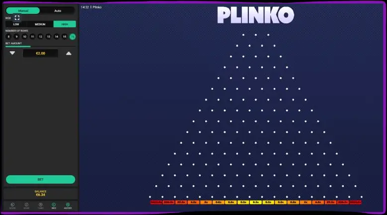 Plinko-Spielvarianten. Plinko-Spielvarianten.